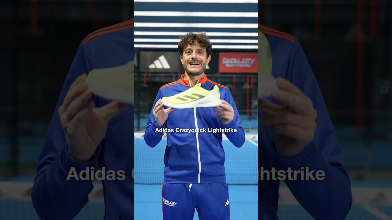Adidas CRAZYQUICK LIGHTSTRIKE: the first adidas shoe designed for padel