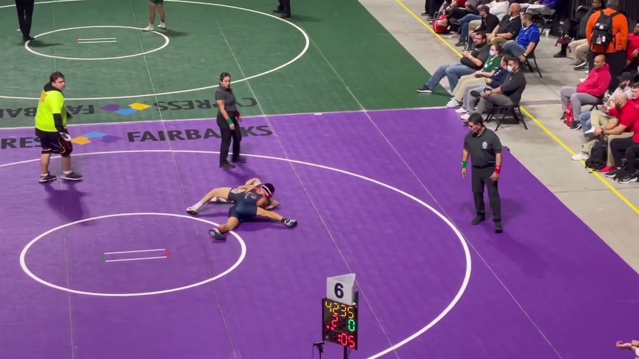 UIL State Wrestling Championships Ty Annoura 3rd Round