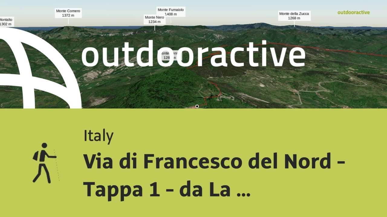 Via di Francesco del Nord - Tappa 1 - da La Verna a Pieve Santo Stefano