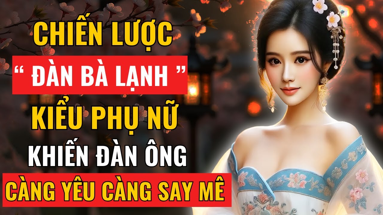 Chiến Lược “Đàn Bà Lạnh”  Kiểu Phụ Nữ Khiến 99% Đàn Ông Đều Bị Cuốn Hút , Càng Yêu Càng Say Mê !