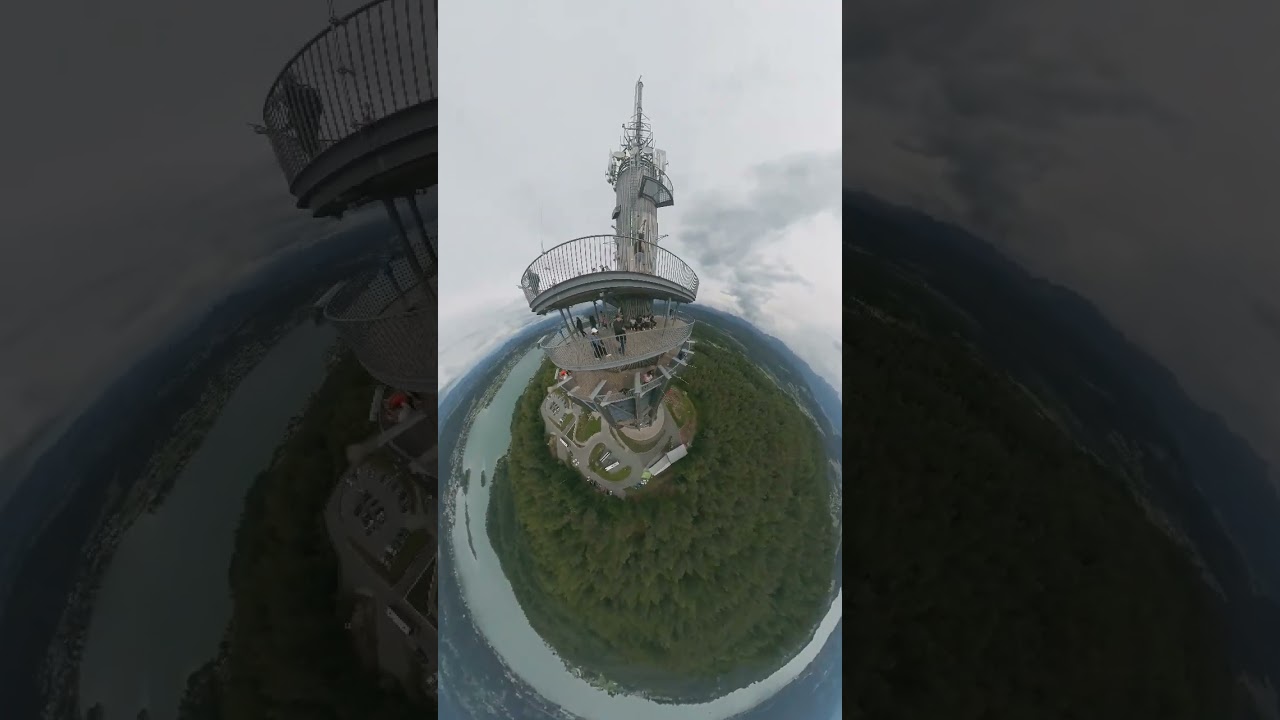 #pyramidenkogel The highest wooden viewing Tower in the World #austriatravel