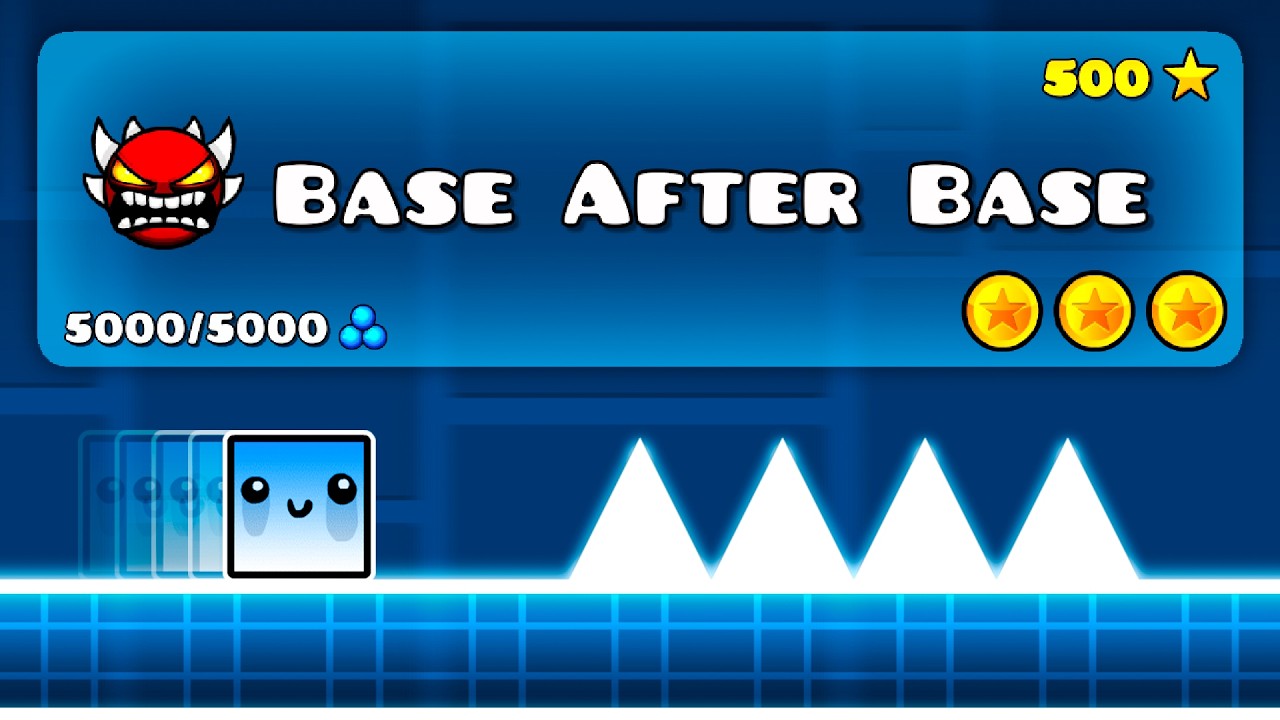 Усложняю Base After Base до экстрим демона в Geometry Dash