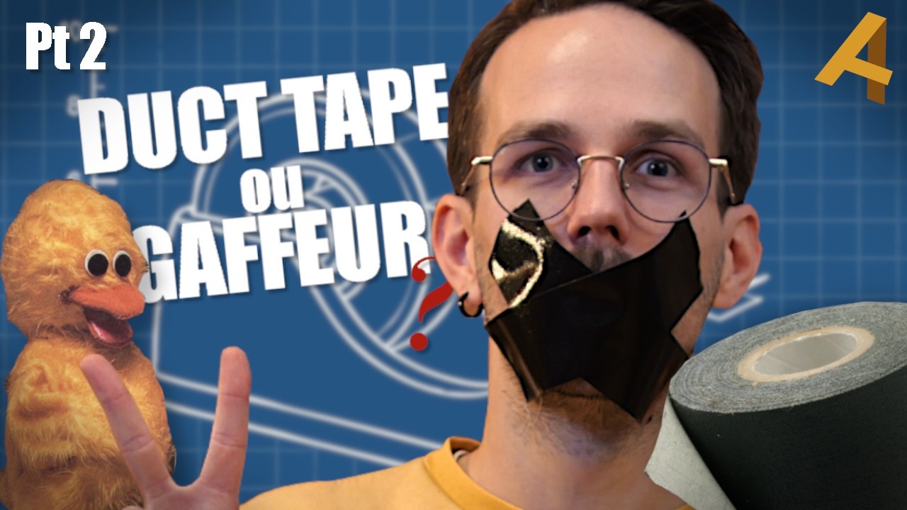 🧻 L’ORIGINE DE VOS RUBANS ADHESIFS ! - Histoire du Duct Tape, (Partie 2)