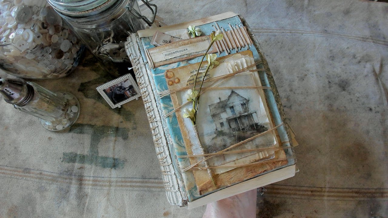 Vintage Junk Journal Flip Through 