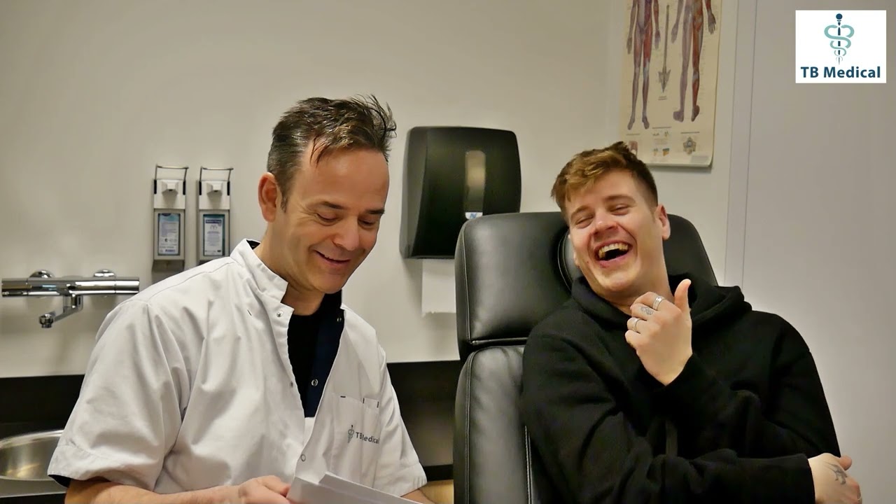 Medische Tattoo wijnvlek /  Naevus Flammeus