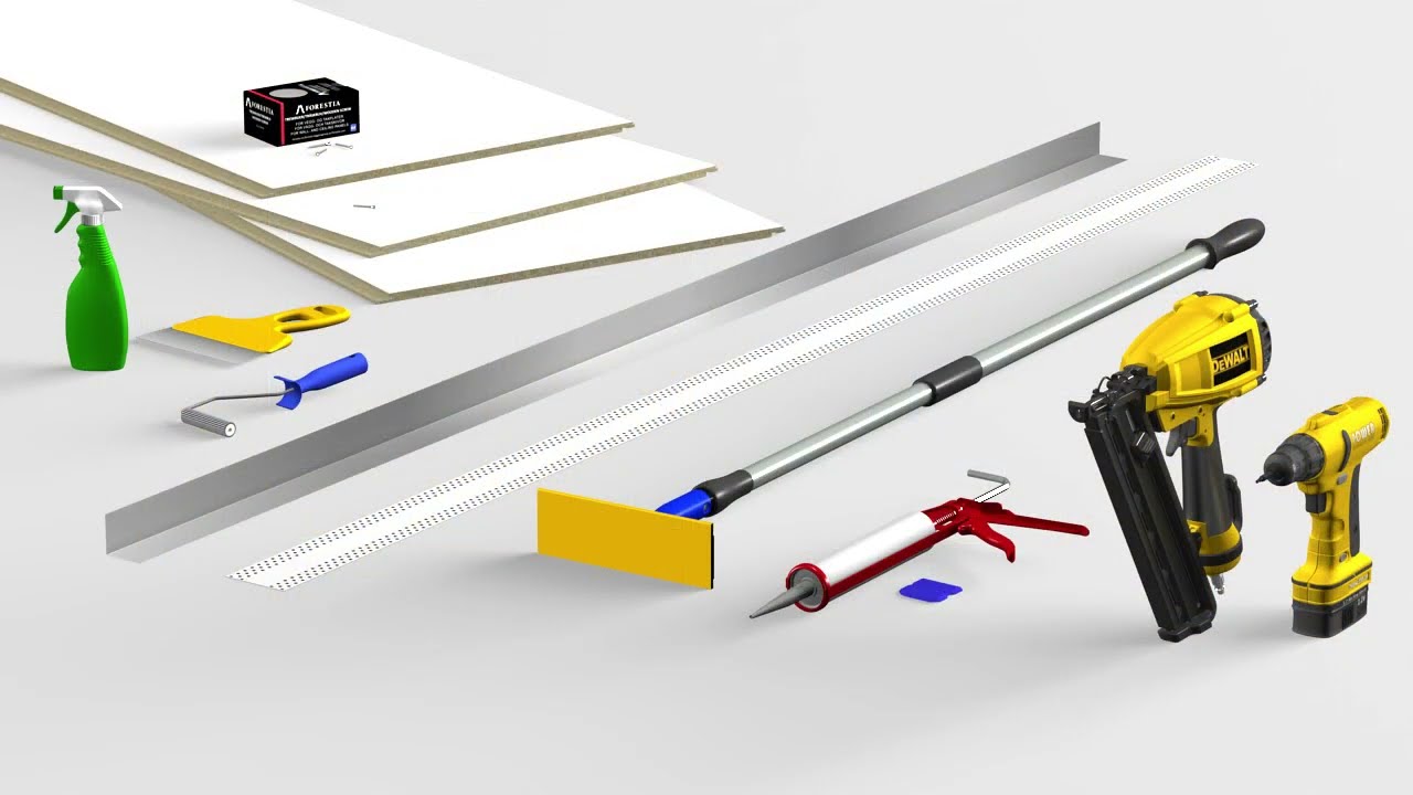 Listefri løsning med Forestia Walls2Paint og Premium Ceiling