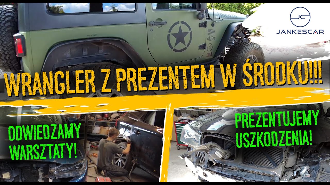 Odwiedzamy Warsztaty. Co takiego kryje niepozorny Wrangler? Jakie auto pod pokrowcem?