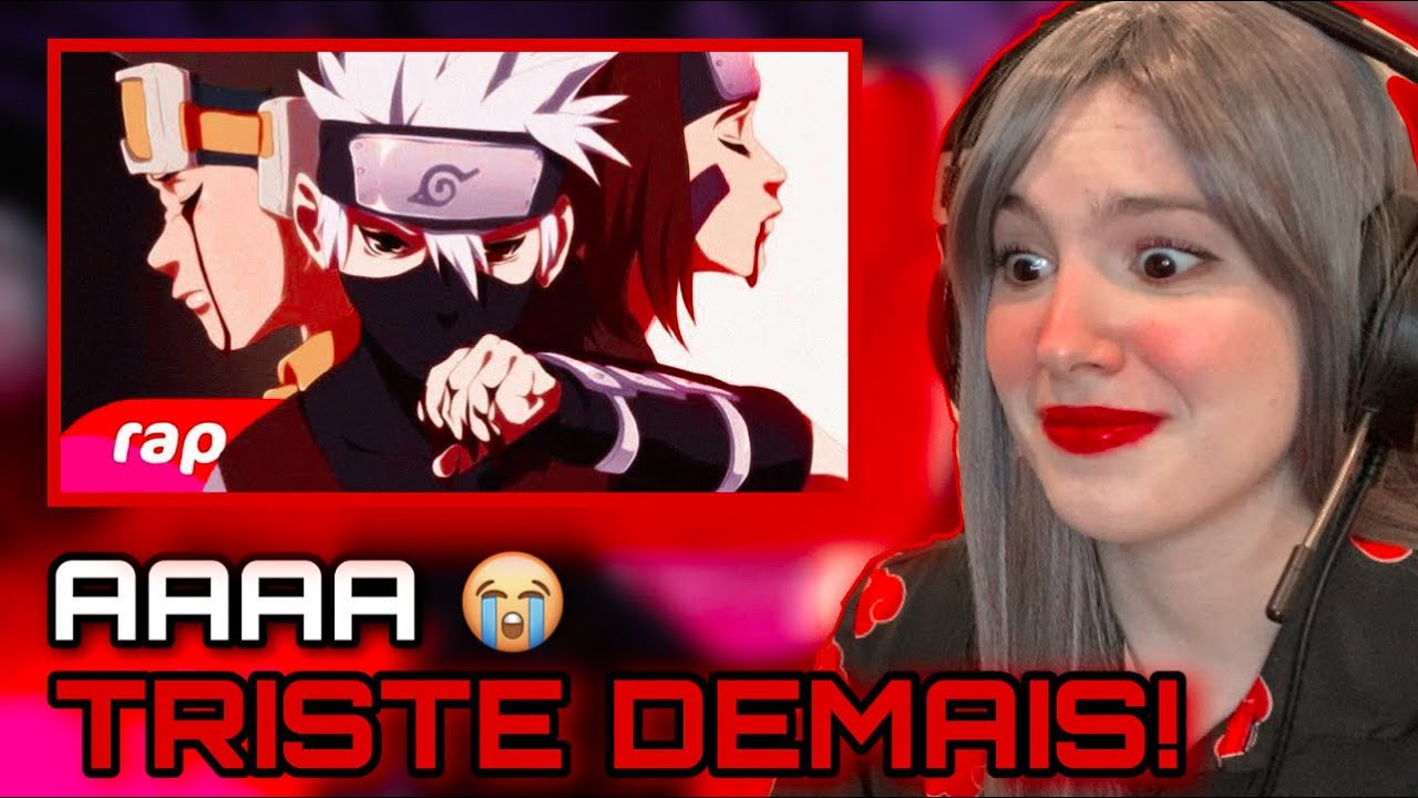 REAGINDO ao Rap do Kakashi, Obito e Rin (Naruto) - NINJAS MERECEM PERDÃO | 7 MINUTOZ | CK Animes