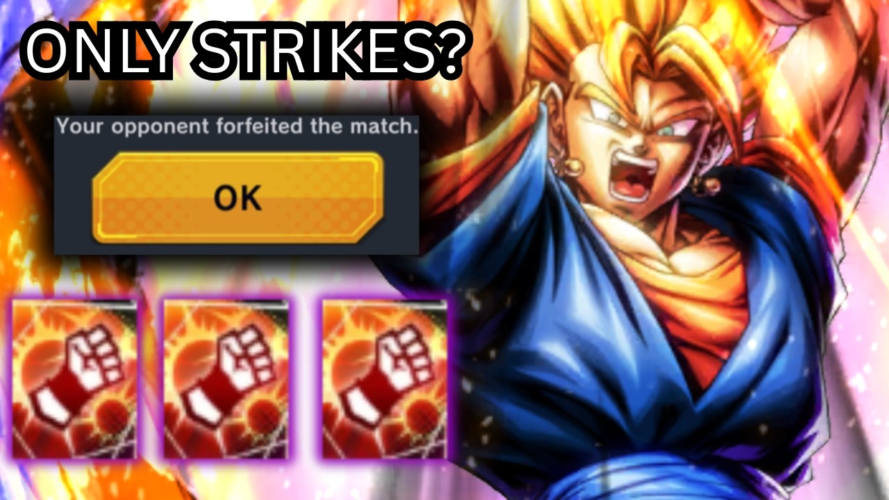 ONLY STRIKES WIN. (Dragon Ball Legends)