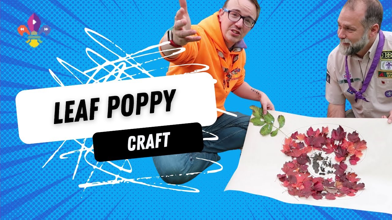 Making a LEAF POPPY | SCOUTADELIC