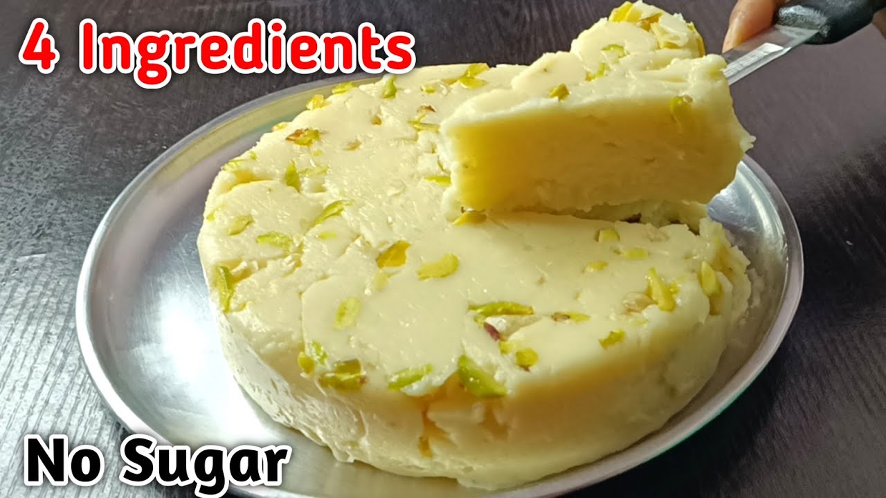 ಹಿಟ್ಟು ಬೇಡ,ಸಕ್ಕರೆ ಬೇಡ ಕಡಿಮೆ ಪದಾರ್ಥದಲ್ಲಿ ಬಾಯಲ್ಲಿ ಕರಗುವ ಸಿಹಿ|Quick sweet recipes|Indian sweets|Sweet