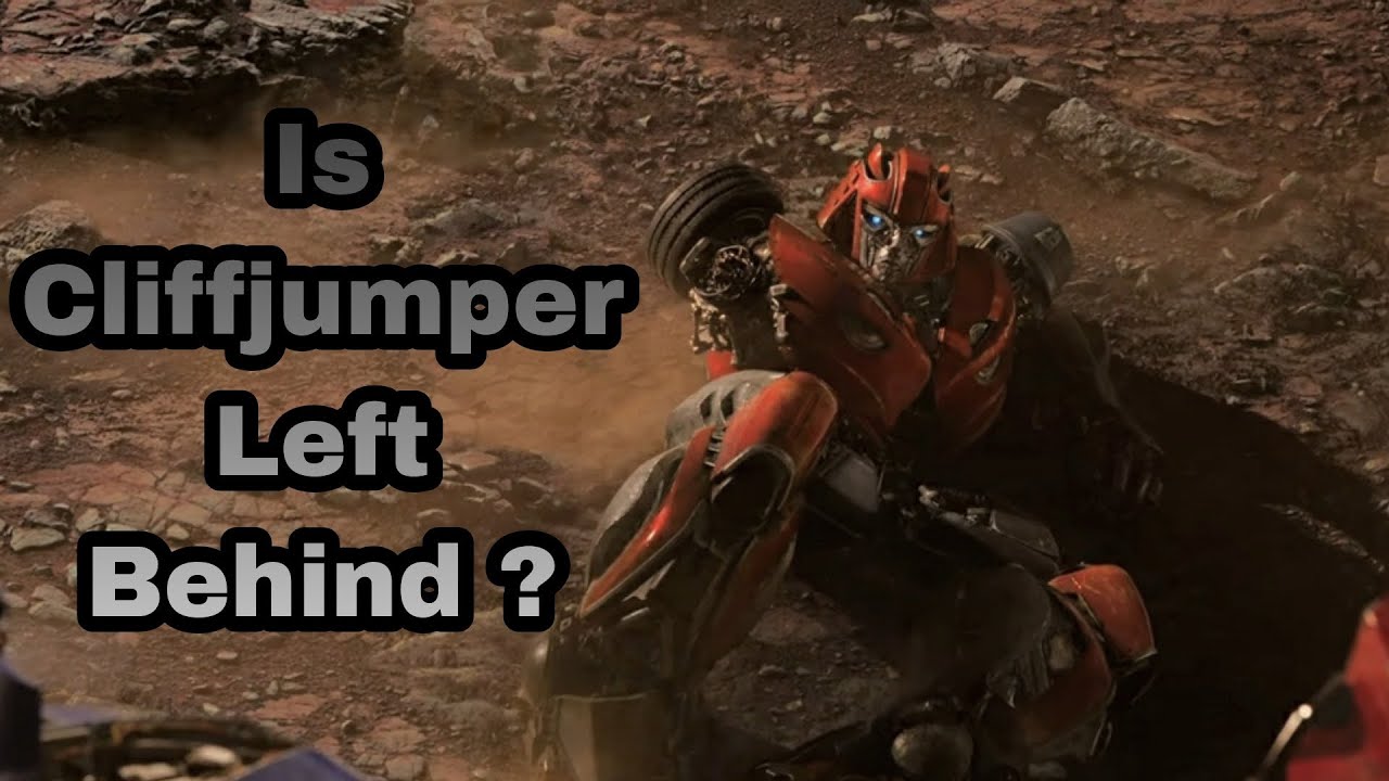 Why Cliffjumper is All alone in this Scene ?