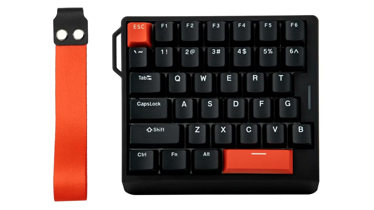 Epomaker HE30 One Handed Hall Effect Mechanical Keyboard Born for Gaming