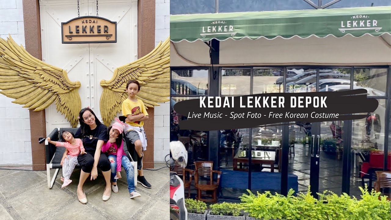 KEDAI LEKKER DEPOK | Review Restoran Live Music | Bisa Buat Buka Puasa Bersama Loh! | Kuliner Depok