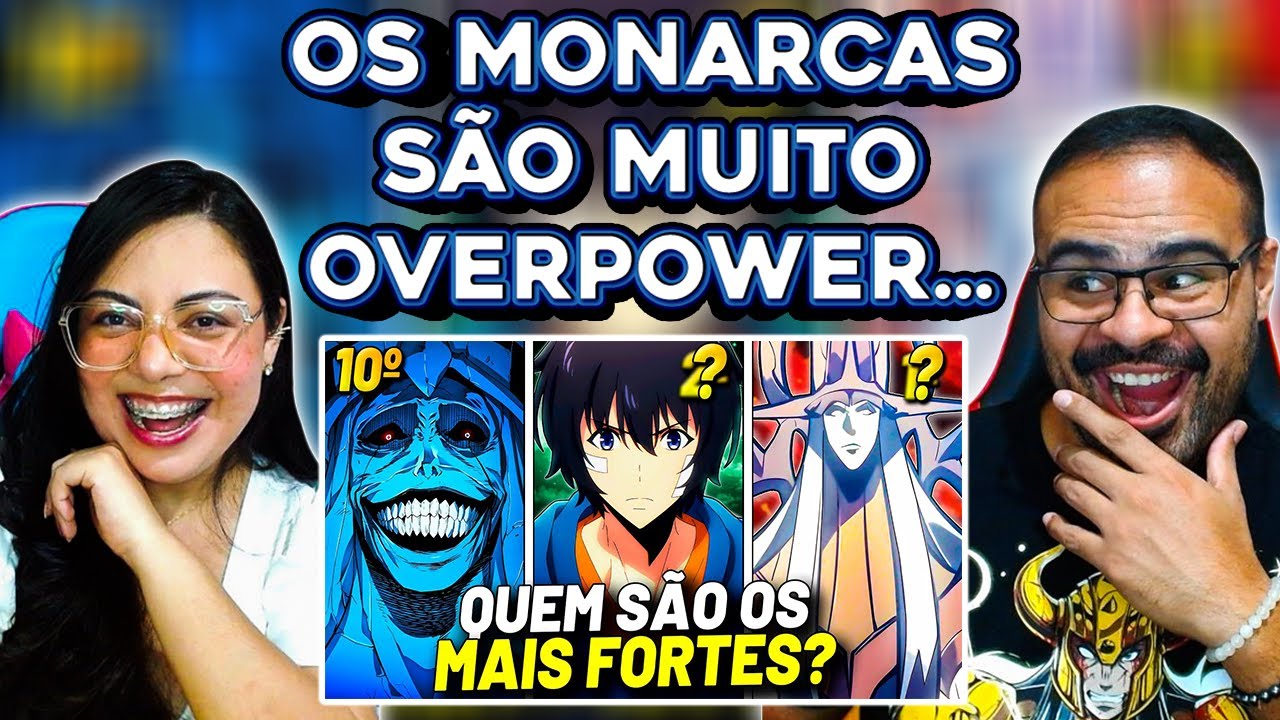 REACT JOVEM OTAKU | OS 10 PERSONAGENS MAIS FORTES DE SOLO LEVELING