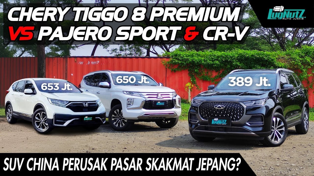 Harga Pasar SUV RUSAK! SUV 300 Jutaan NGALAHIN 600 Jutaan?! Sanggup? Adu Chery Tiggo 8 VS Pajero CRV