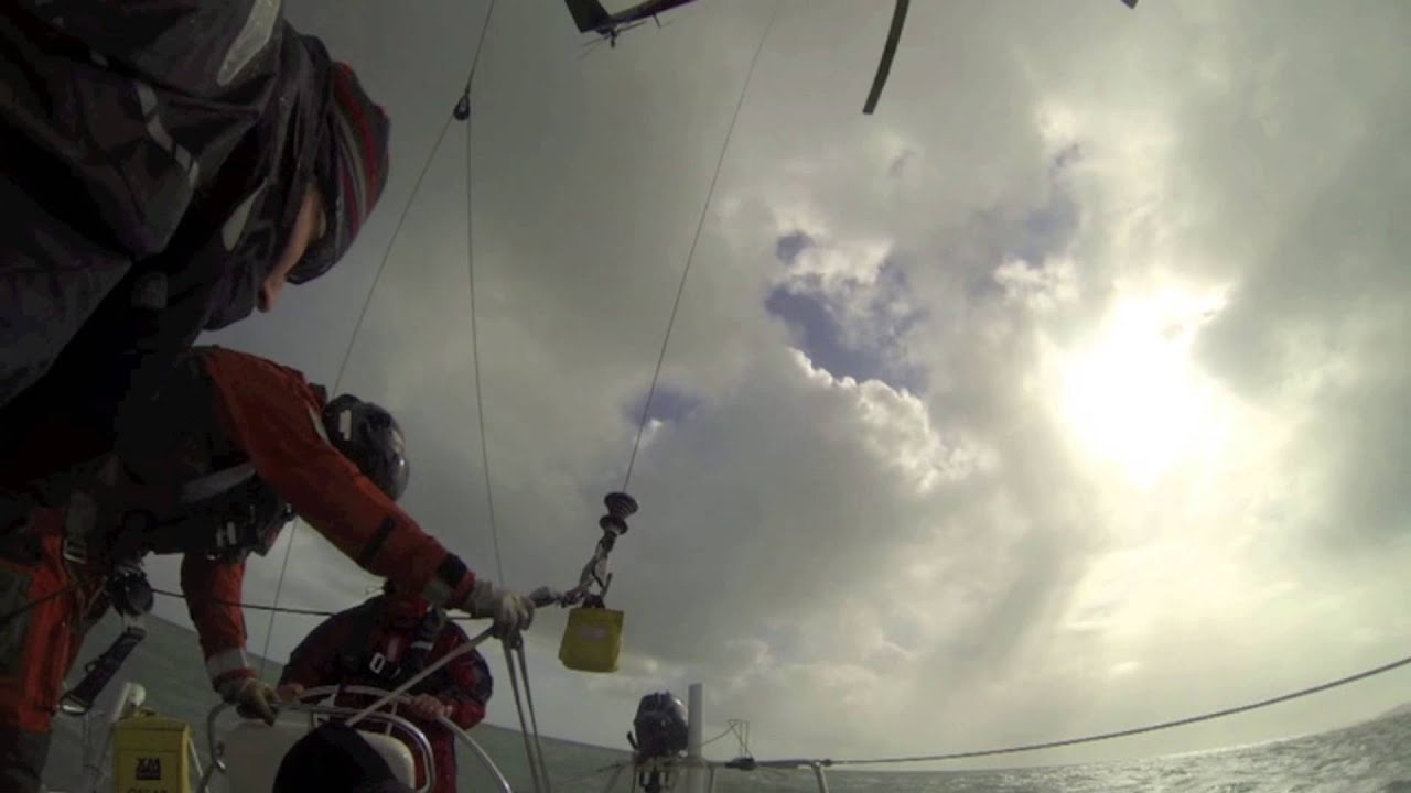 A peek inside Falmouth Coastguard's ops room, and a helicopter exercise