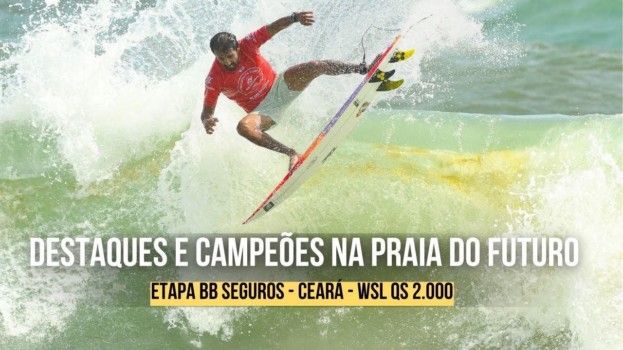 Destaques e campeões na Praia do Futuro - Circuito Banco do Brasil de Surfe 2025 QS 2.000 #wsl 