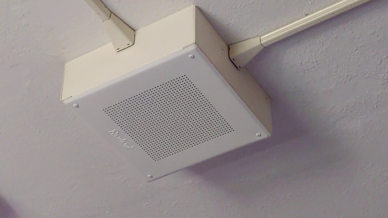 Another Rauland Telecenter intercom system (Continuous bell tone and Music)