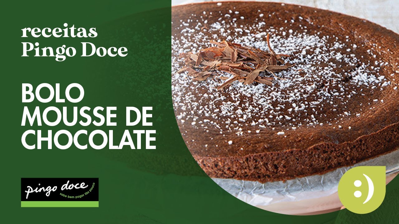 Bolo de mousse de chocolate | Receitas | Pingo Doce
