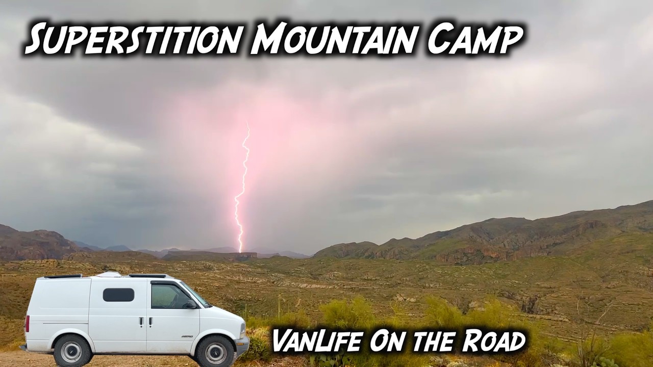 Superstition Mountain Thunderstorm Camp