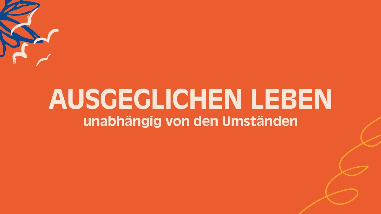 Hoffnungsfestival | ausgeglichen leben | mit Samuel Koch | Main Session_03