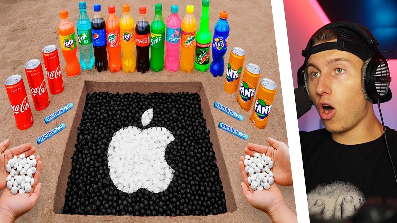 APPLE vs ALLE GETRÄNKE + MENTOS
