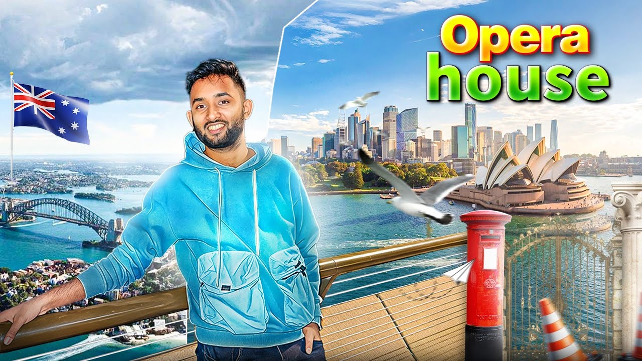প্রথম বার দেখলাম 🇦🇺অস্ট্রেলিয়া এর বেস্ট যায়গা - অপেরা হাউস | Opera House | Travel With Zihad
