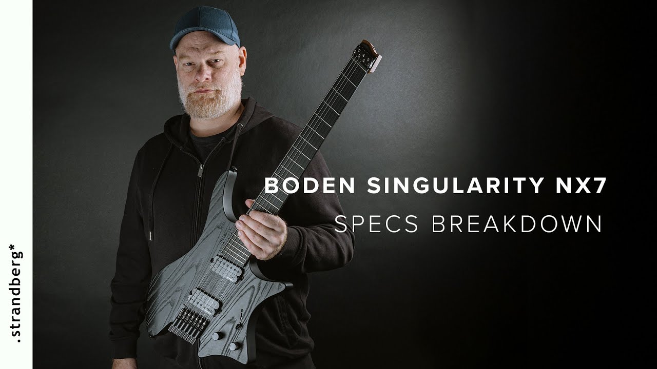 Характеристики Boden Singularity NX 7 Pitch Black | .strandberg* Guitars