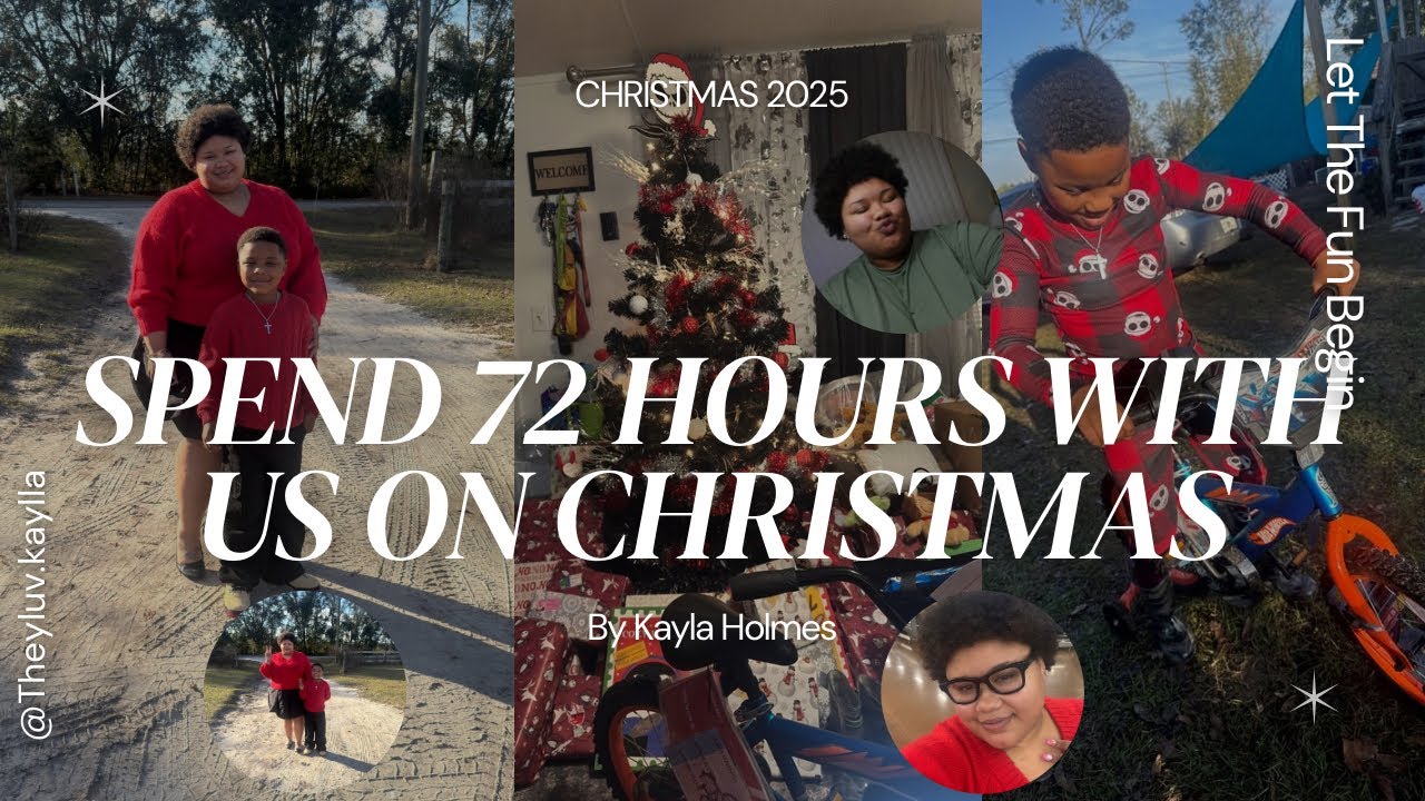 🎄 SPEND 72 HOURS WITH US ON CHRISTMAS | Family Vlog | Holiday Memories 🎄