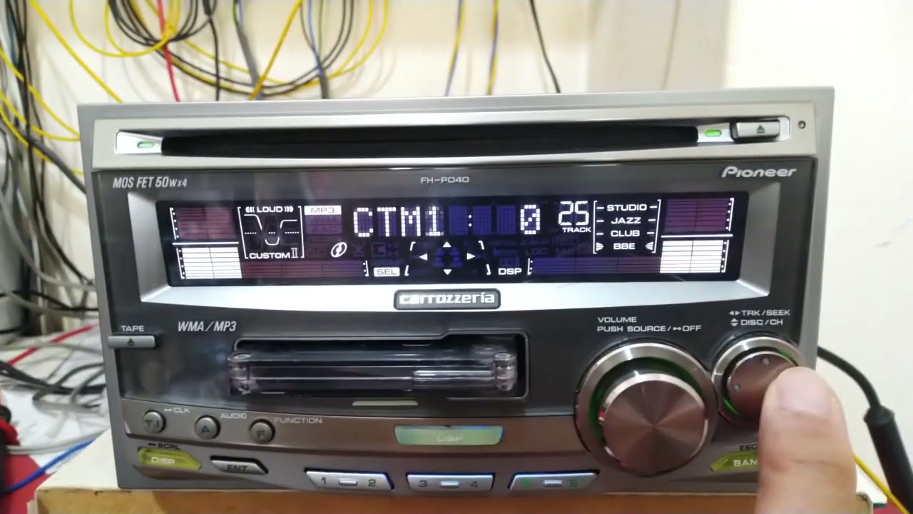 FH-P040 Carrozzeria DSP unit tape model