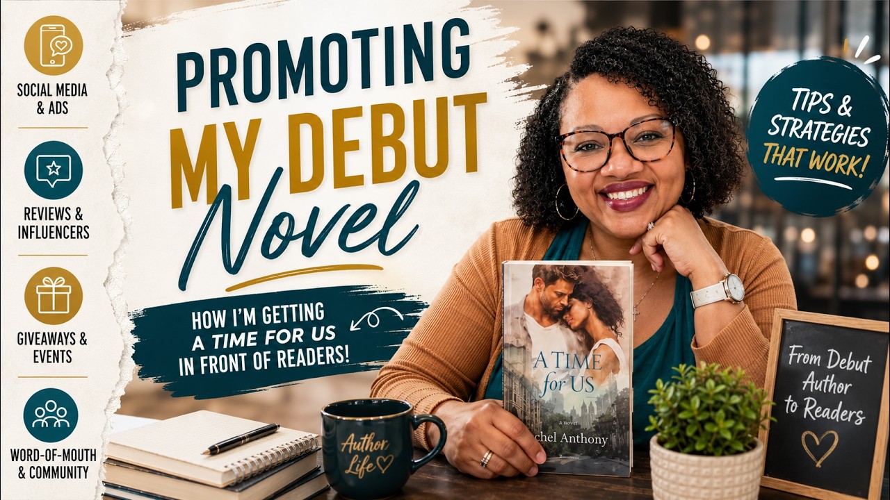 How I’m Promoting My Debut Novel | Book Marketing Tips 📚