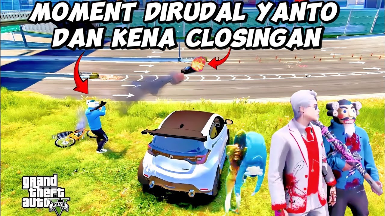 MOMENT YANTO NGERUDAL ANAK TR DAN MELEDAK KENA CLOSINGAN‼️ GTA V ROLEPLAY #hopefully