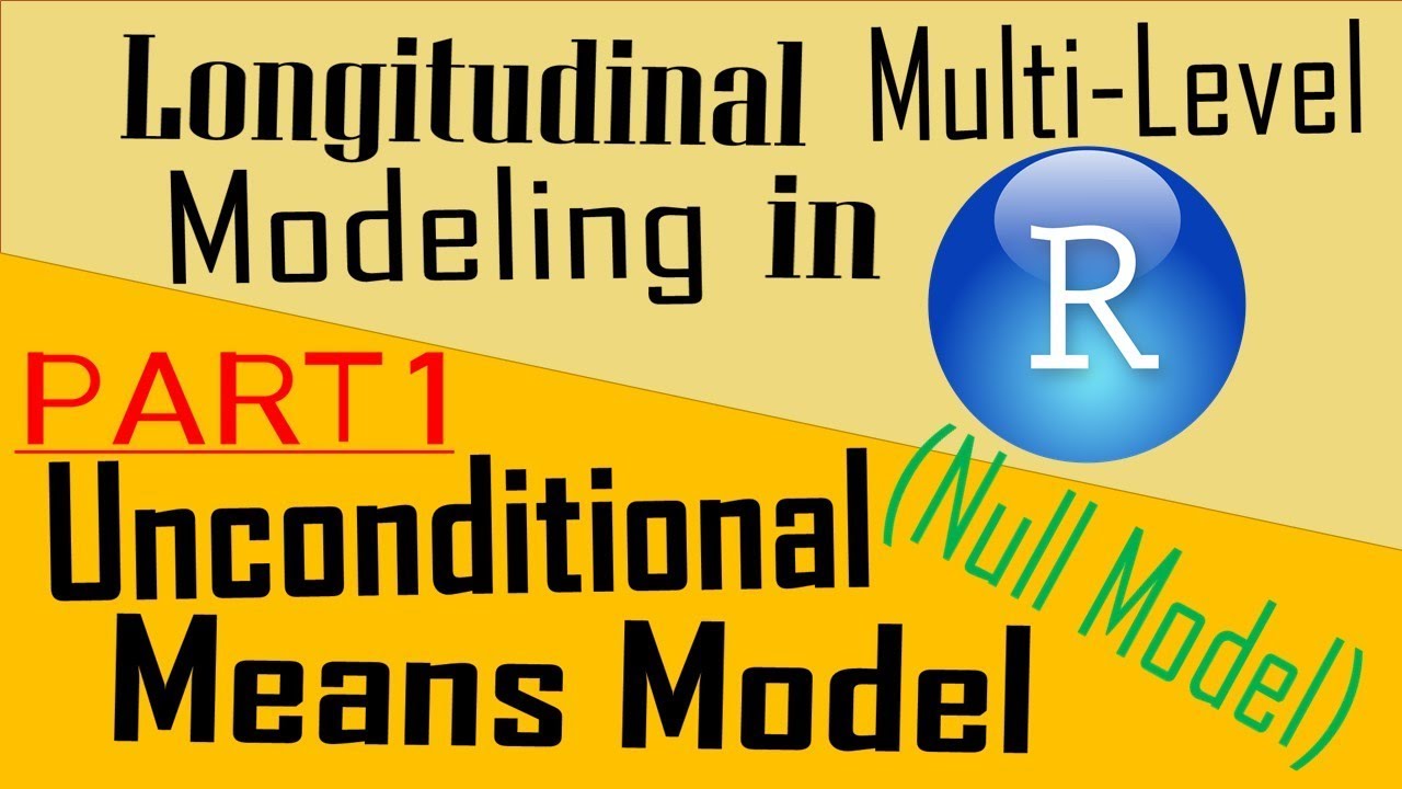 Longitudinal Multilevel Modeling in R Studio (PART 1)