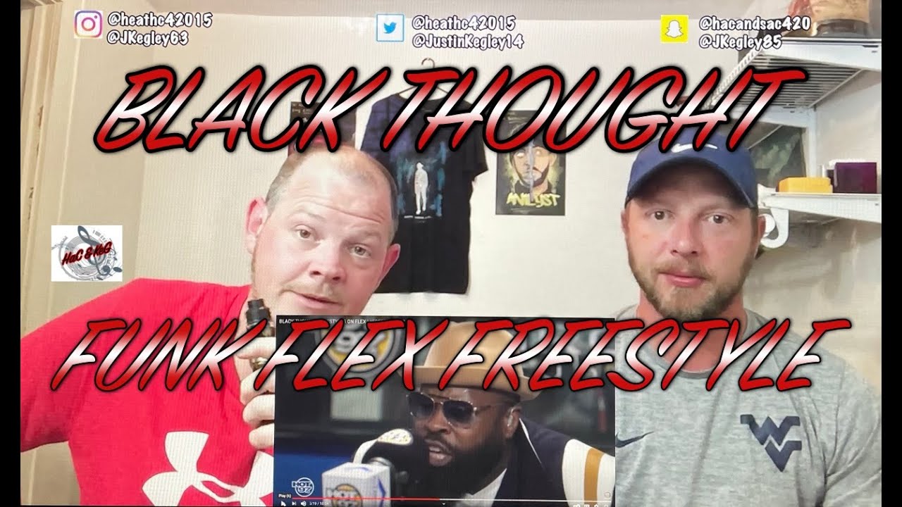 ФРИСТАЙЛЫ BLACK THOUGHT НА FUNK FLEX | #FREESTYLE087 | РЕАКЦИЯ!!!!