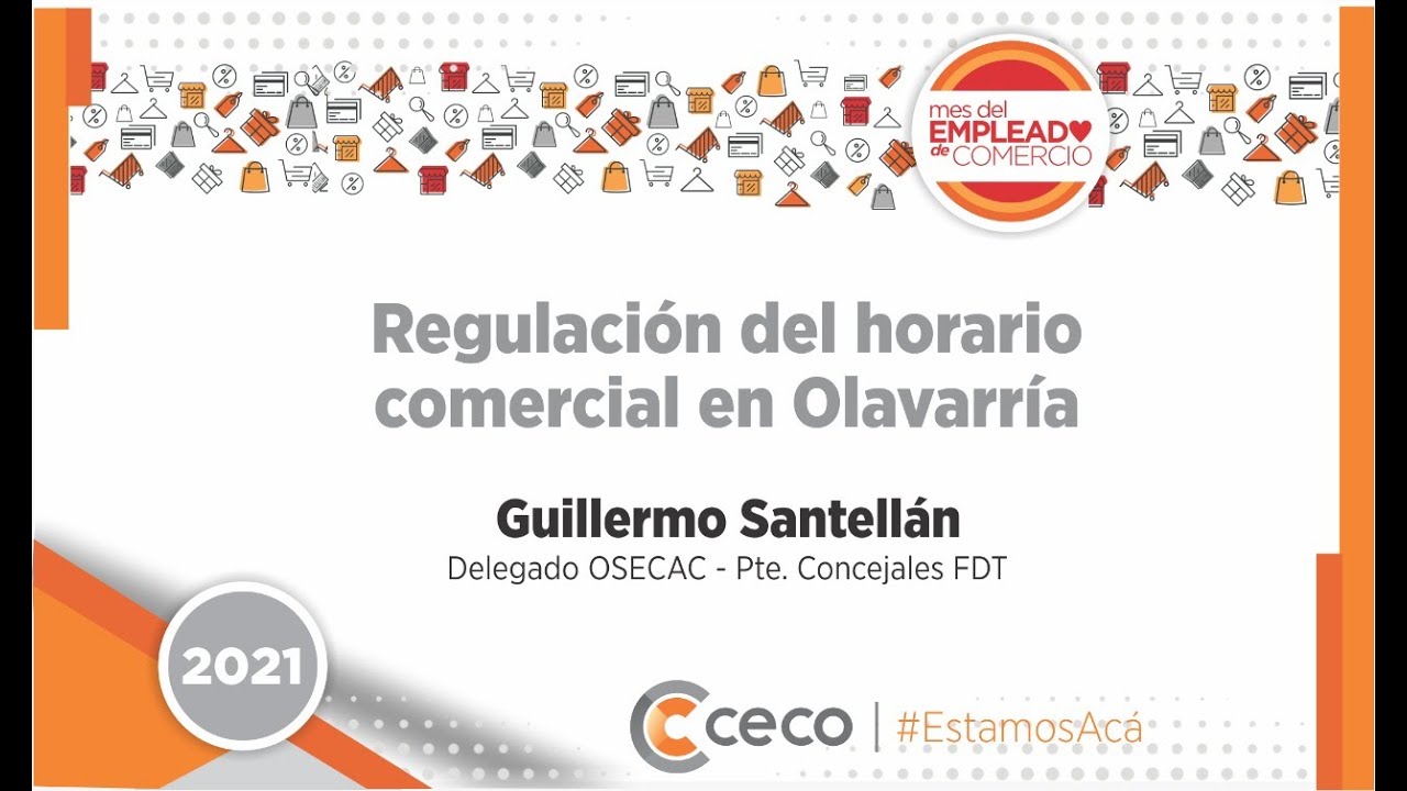 Regulación del horario comercial en Olavarría