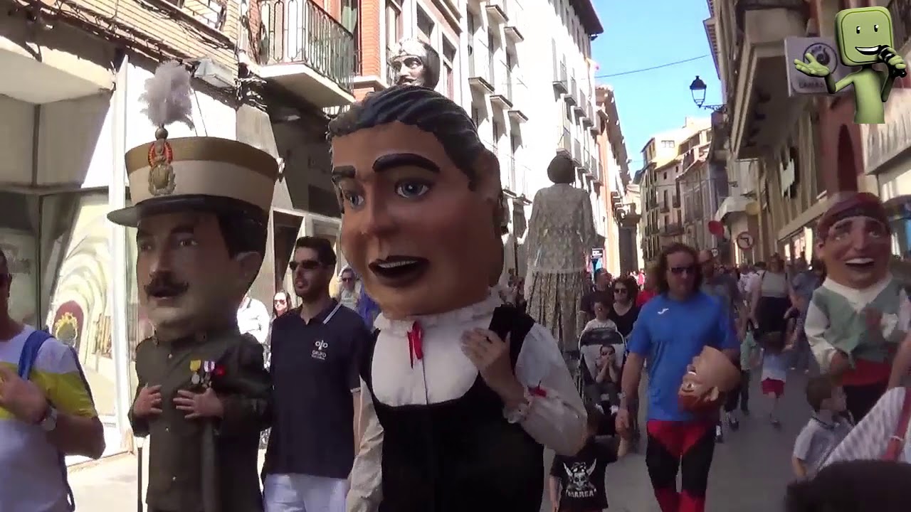 CABEZUDOS PARA CONMEMORAR SAN IÑIGO EN CALATAYUD