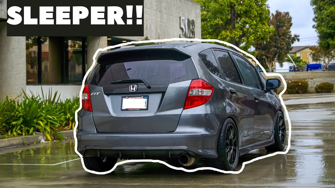 Это самый лучший Honda Fit 2013 Sleeper! KSwap и лёгкое шасси!