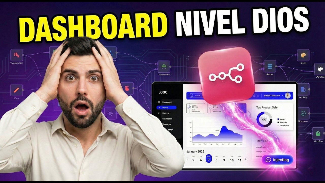 Dashboard PRO 2.0 + Chatbot IA (Todo en N8N)