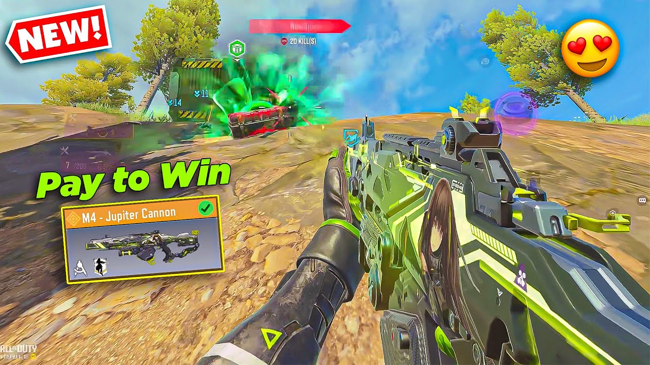 *NEW* LEGENDARY P2W M4 - JUPITER CANNON 😍 | 31 KILLS IN SOLO VS SQUAD 