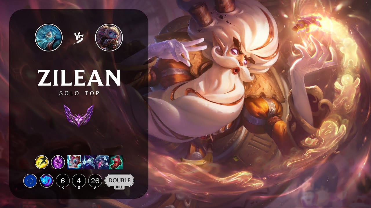 Zilean Top vs Poppy - EUW Master Patch 13.24