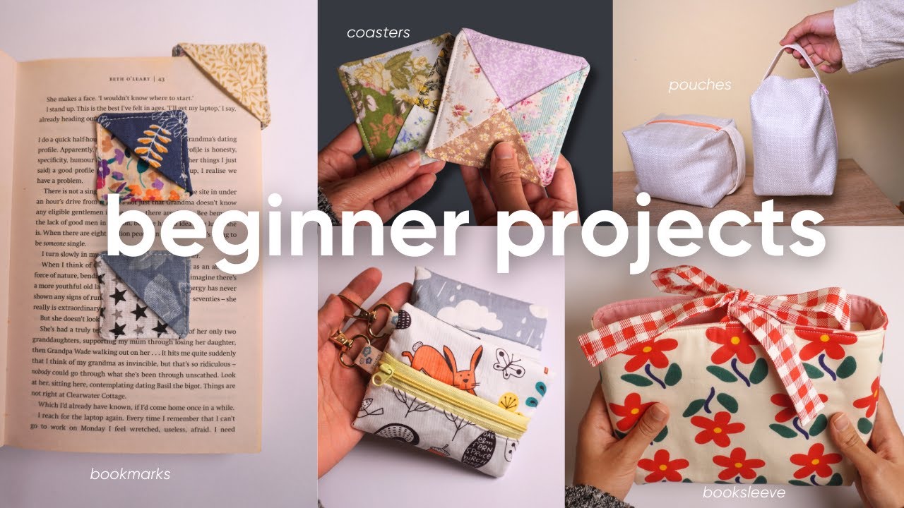7 Easy Beginner Sewing Projects You&rsquo;ll Actually Love Making!