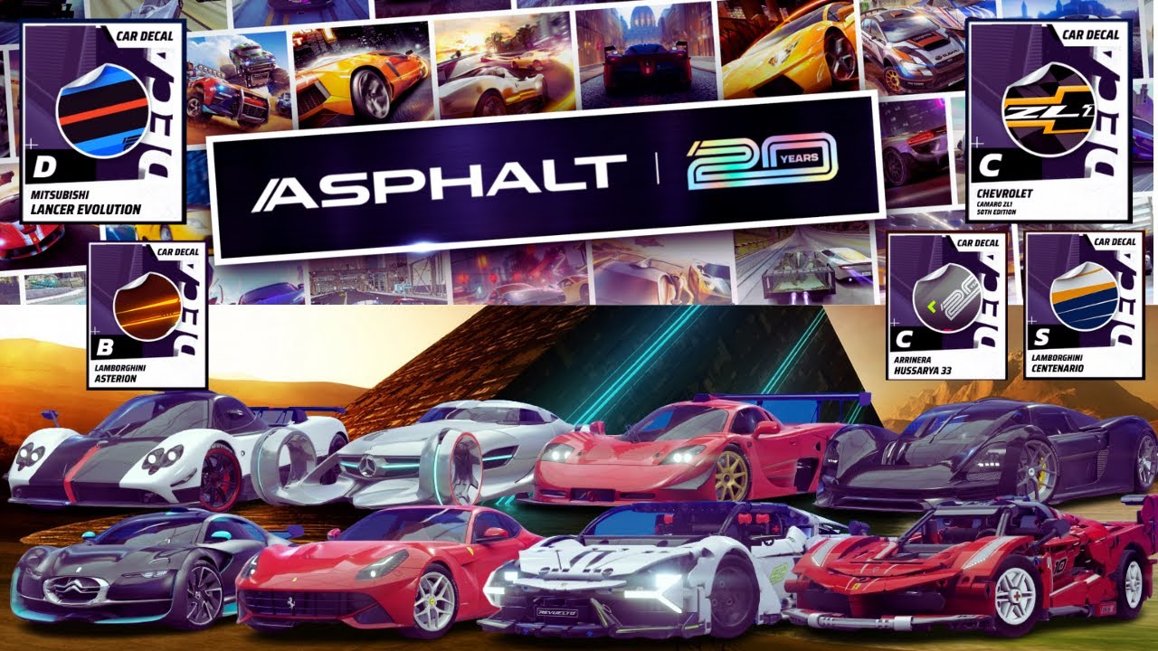 20TH Anniversary Asphalt Update (Asphalt Legends)