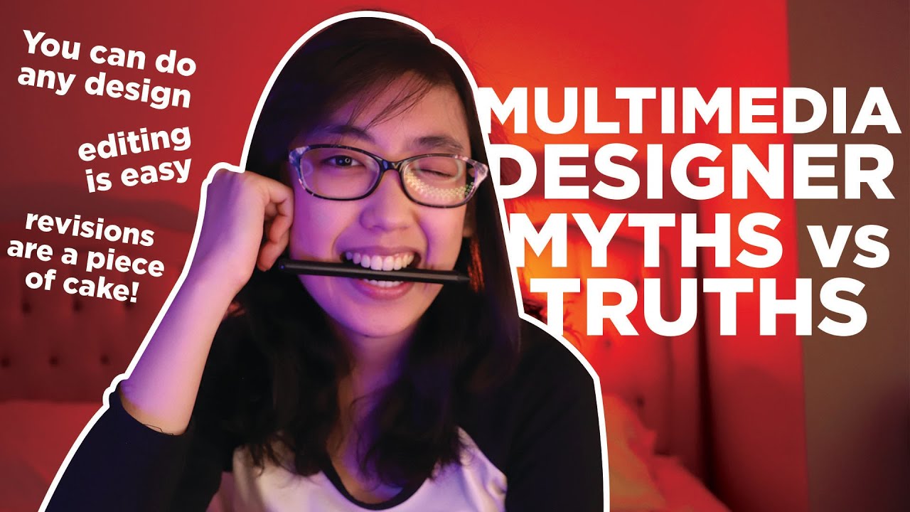 Myths, Misconceptions & Stereotypes of being a Multimedia Designer | The Truth of the Designing Life