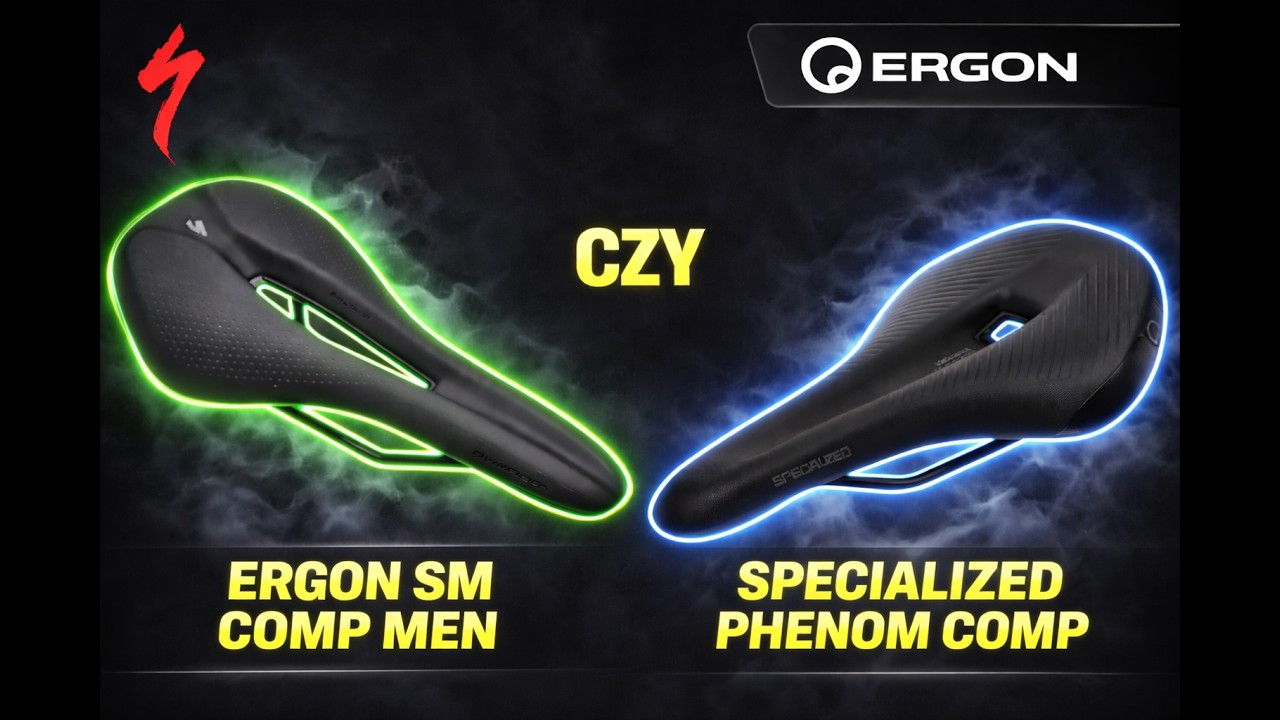 SIODEŁKO SPECIALIZED PHENOM COMP Czy ERGON SM COMP MEN // WAGA RÓŻNICE RODZAJE