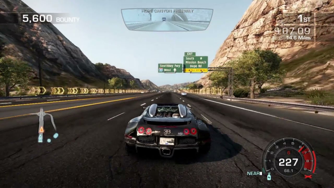NFS Hot Pursuit (2010) : Seacrest Tour - Bugatti Veyron 16.4 Grand Sport