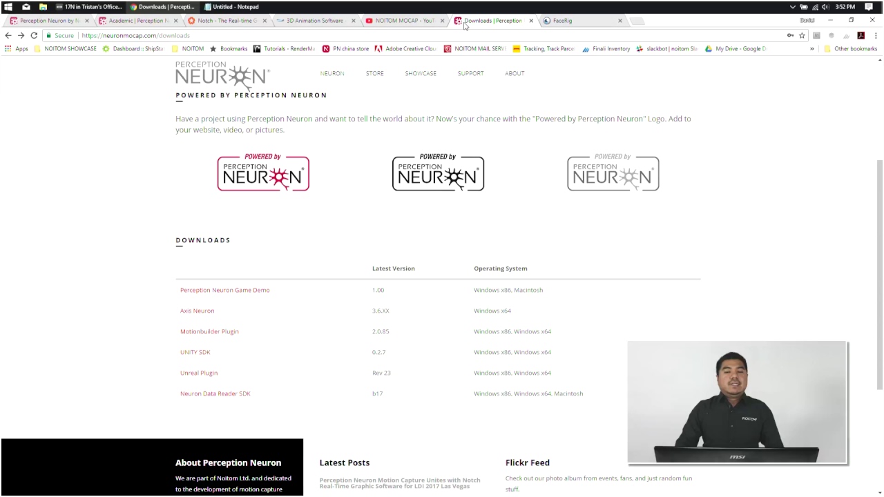 Live with Perception Neuron - Review