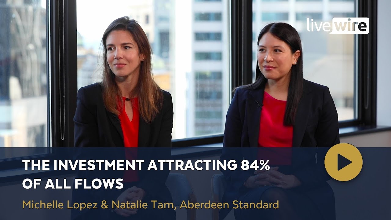 The investment attracting 84% of all flows
