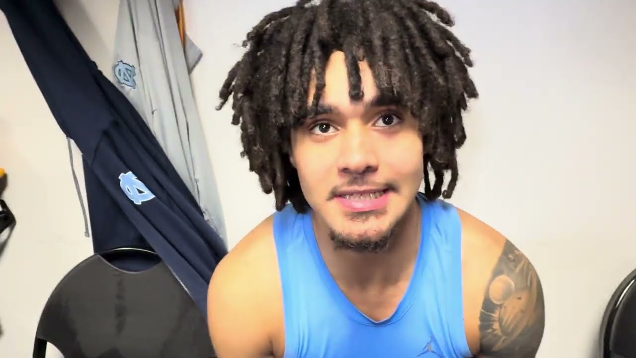 NCAAT: UNC Elliot Cadeau Post-San Diego State Interview | Inside Carolina