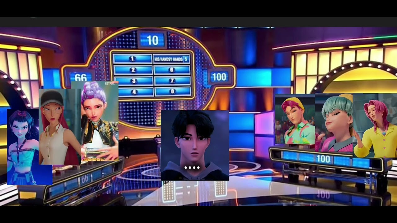 If Saja boys and huntrix were on a game show